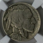 1918-D 5C Buffalo Nickel NGC VF25 #