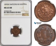 Rappen 1895 Switzerland