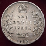 India Rupee 1910 (H3010)