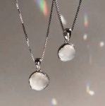 델리아 [1+1][당일 발송][써지컬 스틸] 변색 없는 데일리 써지컬 목걸이 모음 2개 달 별 블링 꼬임 드롭 주얼리