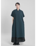 다래원한복 뉴 반팔 칠석 소창의