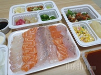 커뮤니티 - 다이어트 식단 - 치팅데이엔 연어우럭광어회! - 다이어트신 다이어트신 - 다신 살찌지 말자