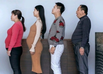 커뮤니티 - 자극사진 - 중국 한 가족의 다이어트 전후 사진 - 다이어트신 다이어트신 - 다신 살찌지 말자