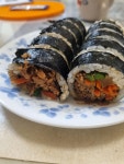 다신체험단 - 구매후기 - 완벽한 불고기 김밥 맛입니다. 다만 돌리자마자는 너무 뜨거워서 먹기가 힘드니 좀 식혀서 드세요. - 다이어트신... 