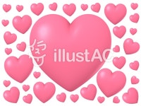 무료 클립 아트 : 하트 발렌타인 사랑 핑크 러브 - 659776 | illustAC