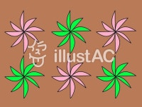 무료 클립 아트 : 풍차 꽃 해야 하 꽃잎 기하학적 - 394196 | illustAC