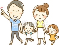무료 클립 아트 : 가족 그림 산책 외출 엄마 - 878873 | illustAC