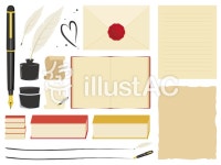 무료 사진 : 세트, 글, 유 노트, 깃털 펜, BOOK - 700256 | photoAC