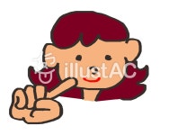 무료 클립 아트 : 여성 여자 레이디 소녀 - 317007 | illustAC