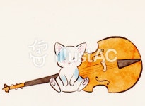 무료 클립 아트 : 콘트라베이스 기반 악기 더블베이스 재즈 - 1195757 | illustAC