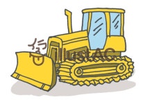 무료 클립 아트 : 토목 공학 토사 건설 현장 중기 공사 현장 - 25924 | illustAC