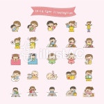 무료 클립 아트 : 육아, 오리 형, 울보, 인형, 모래 장난 - 688760 | illustAC