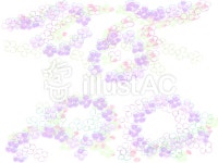 무료 클립 아트 : 퍼플 수국 꽃 공장 벽지 - 780063 | illustAC