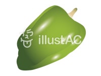 무료 클립 아트 : 피망 야채 요리 재료 음식 - 401015 | illustAC