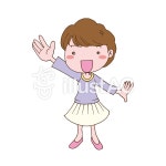 무료 클립 아트 : 하이 일 회계 사무 여자 - 538919 | illustAC