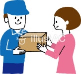 무료 클립 아트 : 배송 우송 배달 택배 수송 - 414165 | illustAC