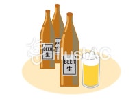 무료 클립 아트 :  맥주 일러스트 수고 맥주로 건배 회의 - 855020 | illustAC