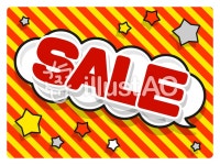 무료 클립 아트 : 하데 프레임 소재 타임 세일 만화 스타일 뿜어 - 681557 | illustAC