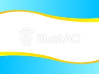 무료 클립 아트 : 쿨 상쾌한 프레임 테두리 하늘색 - 290740 | illustAC