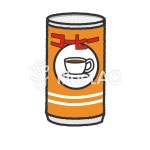 무료 클립 아트 : 캔 칸 커피 캔 커피 휴식 - 755083 | illustAC