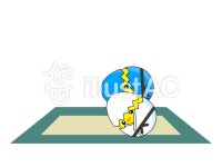 무료 클립 아트 : 유도 경기 업어 치기 격투기 도복 - 1066745 | illustAC