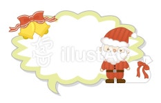 무료 클립 아트 : 크리스마스 풍선 댓글 쓰기 12월 - 925917 | illustAC