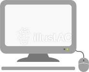 무료 클립 아트 : 디스플레이 컴퓨터 바탕 화면 비즈니스 기재 - 648420 | illustAC