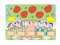 무료 클립 아트 : 그림 미소 남성 여성 유치원 - 95847 | illustAC