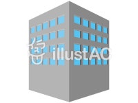 무료 클립 아트 : 빌딩 건물 회사 비즈니스 지도 - 197296 | illustAC