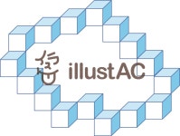 무료 클립 아트 : 블루, 네 모서리, 세 가지 차원, 퍼즐, 광장 - 884148 | illustAC