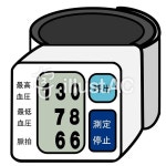 무료 벡터 실루엣: 혈압계, 목록 혈압계 - 780054 | illustAC