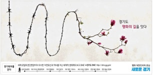 광고정보센터 PRINT광고 :: 경기도 평화의 길을 잇다