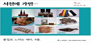 광고정보센터 PRINT광고 :: 서천에 가면 품질로 느끼는 재미, 9품