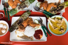 Adam Road Food Centre | rice, curry 그리고 fried chicken