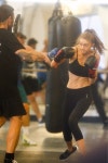 Gigi at Gotham gym in New York, January 15th | abs, sport 그리고 gym