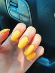 Bright nails ! | girl, nails 그리고 yellow