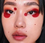 fashion, makeup 그리고 red We Heart It의 이미지