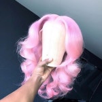B A D D I E $ | hair, pink 그리고 wig