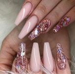 Pink and bright | pink, nails 그리고 long
