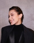 Bella Hadid backstage at Max Mara FW19 fashion show. #mfw  |...