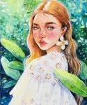 art, green 그리고 drawing We Heart It의 이미지