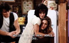 friends, rachel green 그리고 monica geller We Heart It의 이미지