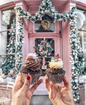 ♡Christmas cupcakes♡ | yummy, christmas 그리고 snow