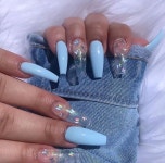 blue, nails 그리고 Dream We Heart It의 이미지