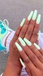 nails, acrylic nails 그리고 acrylics We Heart It의 이미지
