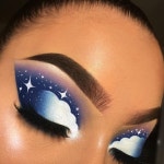 Sleeping is great but maybe not in this eye look