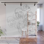 Linear art ..💛 | art, interior 그리고 decor