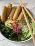 The concept of a Buddha bowl is to place an assortment of individual small portions of vegetarian foods (or plant based in this... 