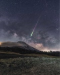 sky, dark 그리고 stars We Heart It의 이미지