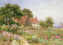 art, painting 그리고 garden We Heart It의 이미지